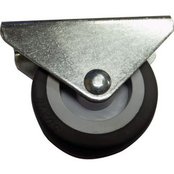 Ρόδα Φ50mm Σταθερή Με Πέλμα 68 x 26 mm Γαλβανιζέ/Γκρί 570303.0008 ERGO