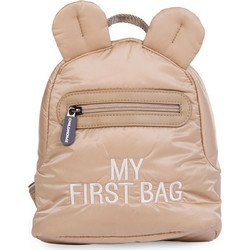 Childhome My First Bag Puffered Σχολική Τσάντα Πλάτης Δημοτικού Ροζ BR76004