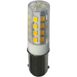Λάμπα SMD Led 4W BA15D 3000K Ραπτομηχανής (BA15D28354WW)