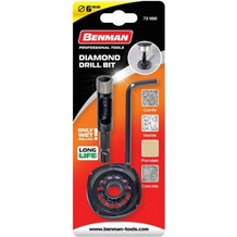 Benman Τρυπάνι Γρανίτη 6mm Υγρής Κοπής - 73988