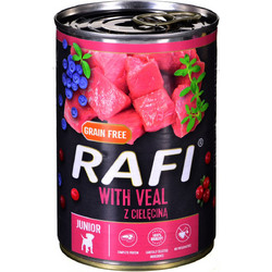 Dolina Noteci Rafi Grain Free Junior with Veal, Blueberry & Cranberry 400gr