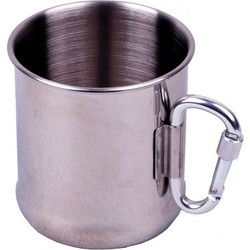 Compass Stainless Steel Mug 300Ml Κούπα Ανοξείδωτη (24353) Ασημί Είδη Camping - Παραλίας Αλλα υλικά Collection SS22