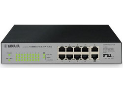 YAMAHA SWR-2100P-10G Unmanaged L2 Switch με 10 Θύρες Ethernet 1Gbps