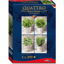 Puzzle Noris Spiele Quattro Herbs 4x200 Κομμάτια