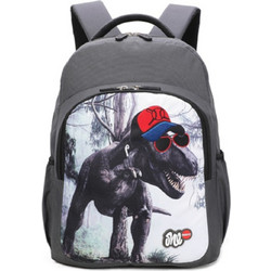 Lyc Sac One Jurassic Σχολική Τσάντα Πλάτης Δημοτικού Γκρι 12266