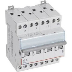 Legrand DX3 Τετραπολικός Διακόπτης Ράγας 400V 40A 406486