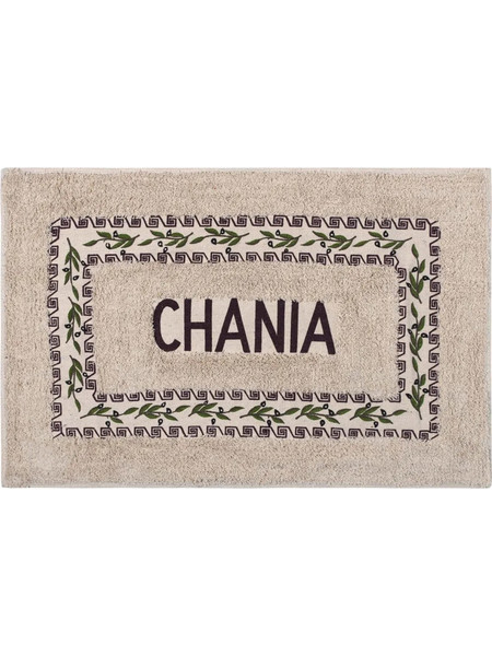 Πατάκι ελιά Χανιά (50cm x 80cm) καφέ 6978000004056 silkfashion - 0.50x0.80