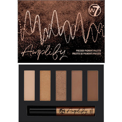 W7 Amplify Pressed Pigment Knockout Παλέτα Σκιών
