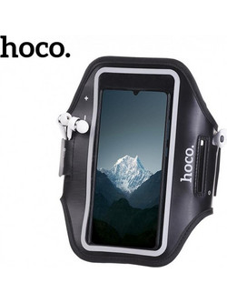 Hoco (BAG01) Universal Sports Arm Bag Θήκη Μπράτσου - Μαύρο (200-109-350)