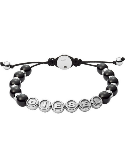 Diesel Ανδρικό Βραχιόλι από Ατσάλι με Αχάτη DX1267040