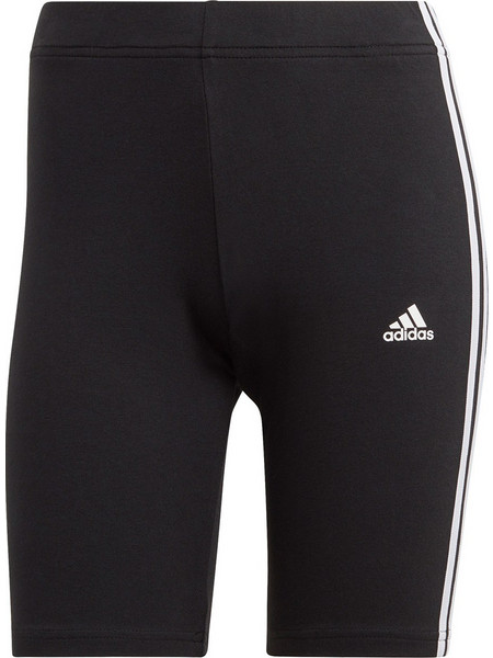 Adidas Essentials 3-Stripes Γυναικείο Κολάν Σορτς Ψηλόμεσο Μαύρο GR3866