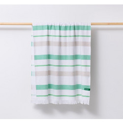 Benetton Adda Πετσέτα Παρεό Θαλάσσης Μπεζ 80x165cm