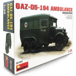 MiniArt GAZ-05-194 Ambulance Συναρμολογούμενο Πλαστικό Μοντέλο Αυτοκίνητου 1:35
