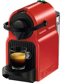Krups Inissia XN1005 Καφετιέρα Espresso για Kάψουλες Nespresso 19bar Red