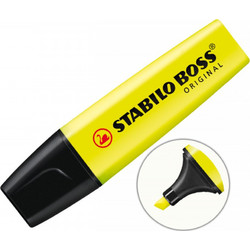 Μαρκαδόρος Υπογράμμισης Stabilo Boss Original 5mm Κίτρινο