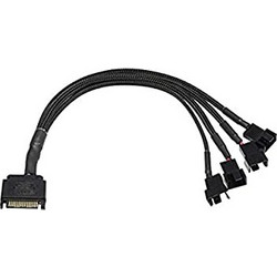 SATA to x4 2 Pin Fan Adapter