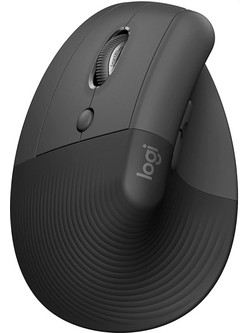 Logitech Lift Left Ασύρματο Bluetooth Ποντίκι Graphite