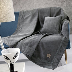 Guy Laroche Ριχτάρι Διθέσιου Καναπέ 170x250 Rubicon Anthracite