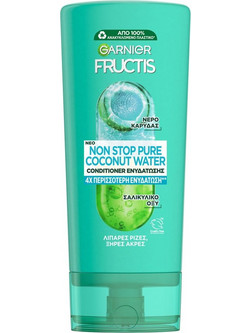 Garnier Fructis Coconut Water Conditioner για Λιπαρά Μαλλιά 200ml