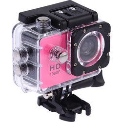 Sport SDV3 Action Camera HD με Οθόνη 1.5" Ροζ