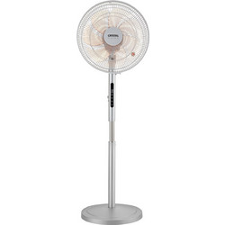 Crystal Home Air Metal Control Touch Ανεμιστήρας Δαπέδου Ορθοστάτης 40cm 60W με Tηλεχειριστήριο