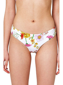 Sundek Marisol Bikini Bottom Floral Λευκό GW207KBL36RO-006RO