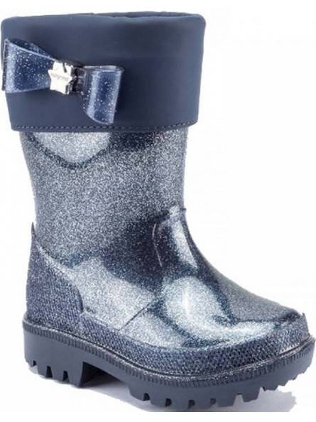 Παιδικές γαλότσες Mayoral μπλε με glitter (10-42150-026 )