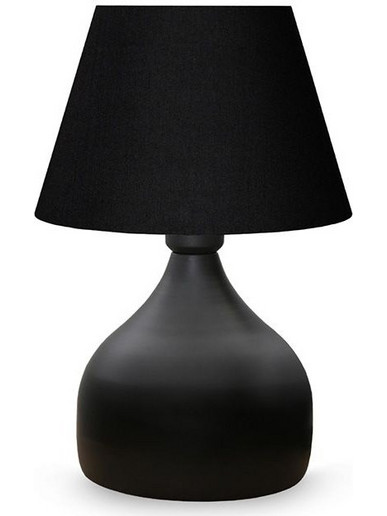 Pakoworld PWL-1068 Πορτατίφ Ε27 Μαύρο Φ22xΥ32cm
