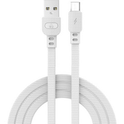 Powertech Armor Braided Flat USB 2.0 to micro USB Cable 1m PTR-0098