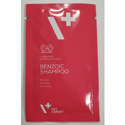 VETEXPERT Shampoo Benzoic 20 φακελάκια 15 ml