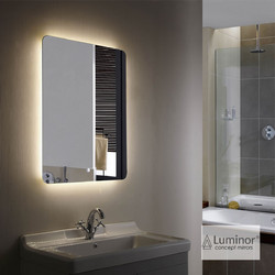 Luminor Joy Ορθογώνιος Καθρέπτης Μπάνιου Led Αφής Μεταλλικός 10070