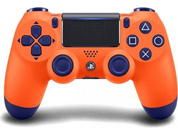 DoubleShock 4 Wireless Controller PS4 Orange Sunset
