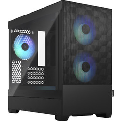 Fractal Design Pop Mini Air Black Gaming Micro Tower Κουτί Υπολογιστή RGB με Πλαϊνό Παράθυρο FD-C-POR1M-06