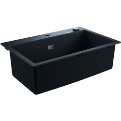 GROHE K700 Granite Black Ένθετος Νεροχύτης Γρανίτη 78x51cm