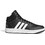 Adidas Hoops 3.0 Mid Ανδρικά Sneakers Μποτάκια Μαύρα GW3020