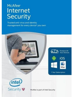 McAfee Internet Security 2021 για 1 Συσκευή και 1 Έτος Χρήσης