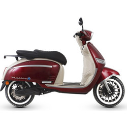 WheelnWater Mojito 72V 55Ah Burgundy/Creme