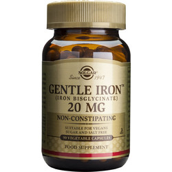 Solgar Gentle Iron 20mg 90 Κάψουλες