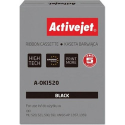 Συμβατή Μελανοταινία ActiveJet A-OKI520 1τμχ Black 9002315