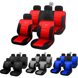 Autoline Luxury Set Black / Red 9τμχ