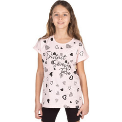District75 Παιδικό T-Shirt Κοντομάνικο Ροζ 123KGSS-696-0P9