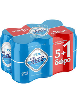Fix Άνευ 6x330ml