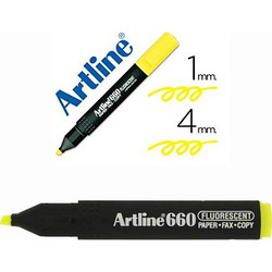 ΜΑΡΚΑΔΟΡΟΙ ARTLINE ΥΠΟΓΡΑΜΜΙΣΗΣ EK-660 ΚΙΤΡΙΝΟΙ
