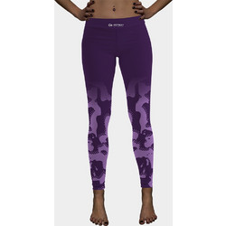 Athlon Camo Magenta Γυναικείο Κολάν Μακρύ Μωβ 309-1215