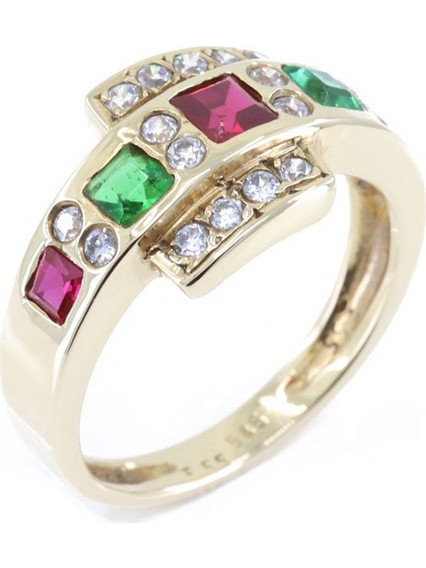 Δαχτυλίδι 14 Κ με zircon, 1406