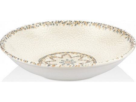 ByBone Πιάτο Βαθύ Πορσελάνης Tessera 21cm TN-TS-FL-21-CK