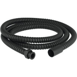 Εύκαμπτο Σπιράλ Τηλεφώνου Ντουζ Μαύρο Domistyle (150cm)