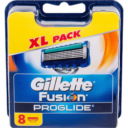 Gillette Fusion Proglide Power Ανταλλακτικά Ξυραφάκια με 5 Λεπίδες & Λιπαντική Ταινία 8τμχ