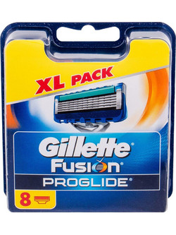 Gillette Fusion Proglide Power Ανταλλακτικά Ξυραφάκια με 5 Λεπίδες & Λιπαντική Ταινία 8τμχ