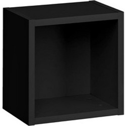 RAVENNA Ράφι Τοίχου Caddy 35 Μαύρο 35 x 25 x 35